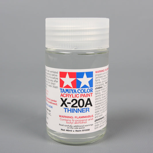 Tamiya ACRYL/POLY THINNER X-20A - 46ML