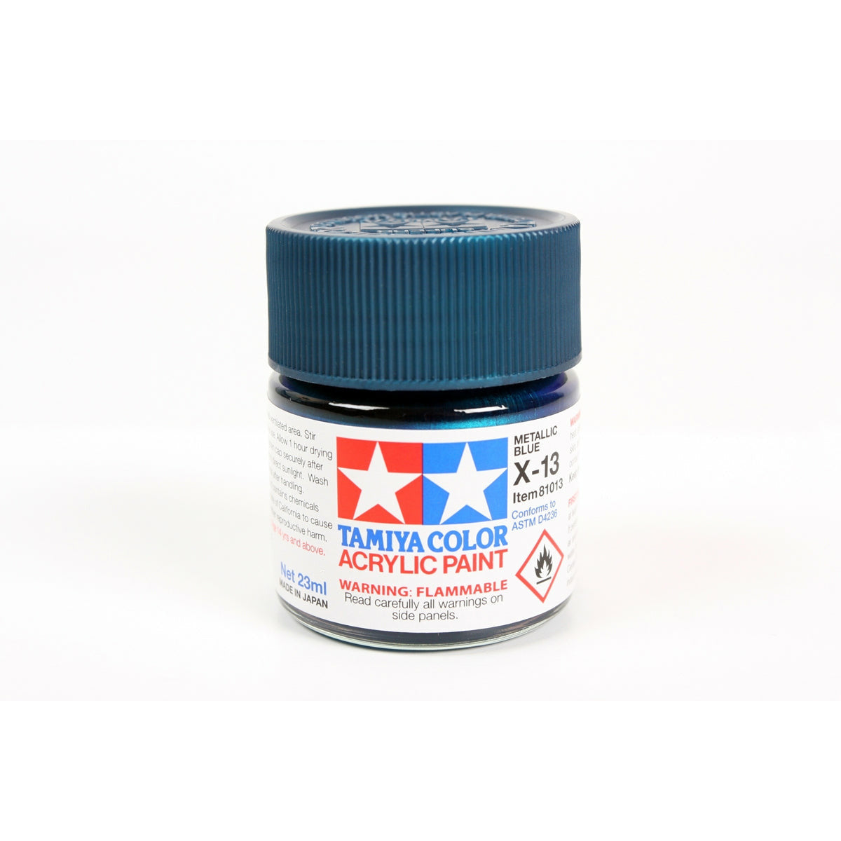 Tamiya ACRYLIC X-13 METALLIC BLUE - 23ML BOTTLE