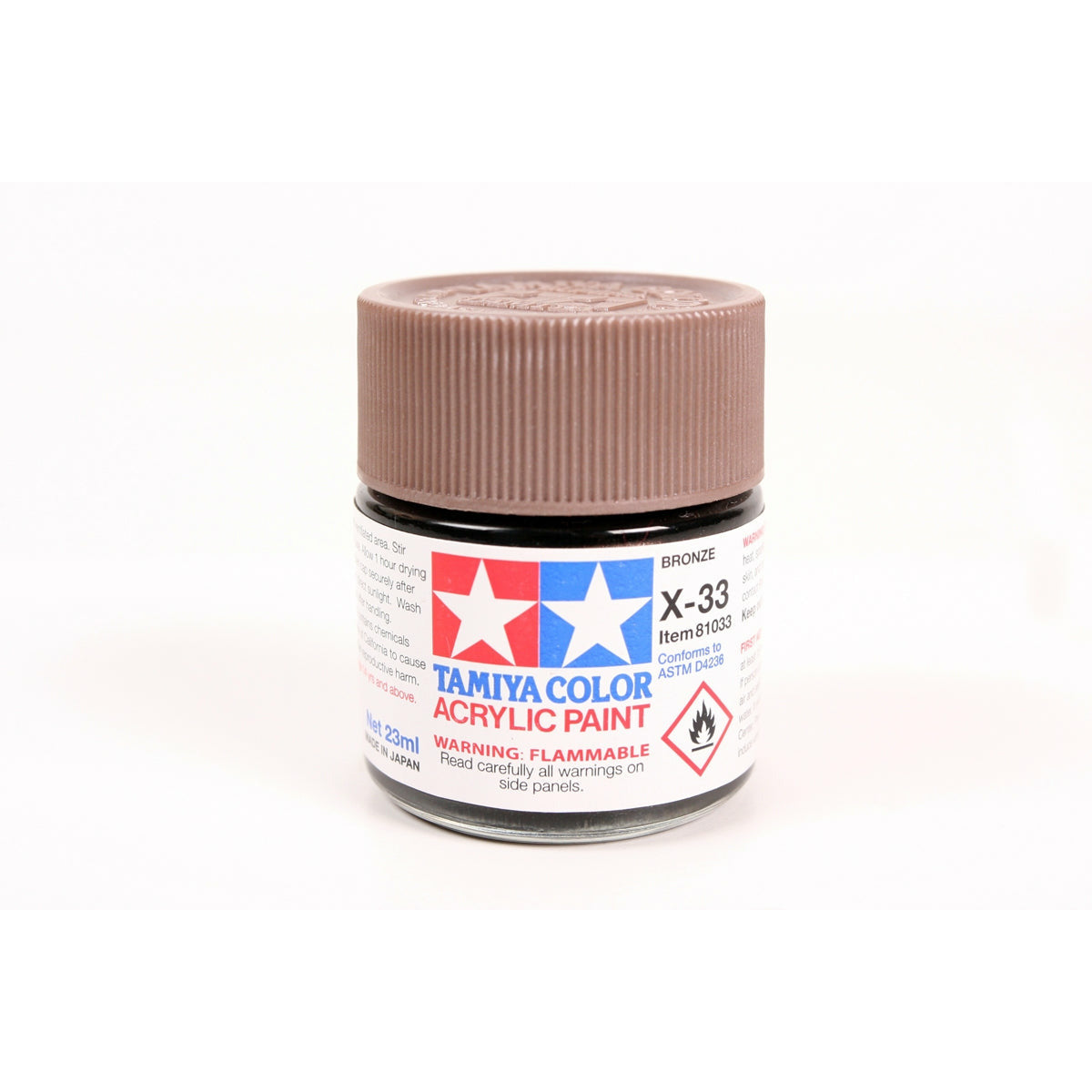 Tamiya ACRYLIC X-33 BRONZE- 23ML BOTTLE