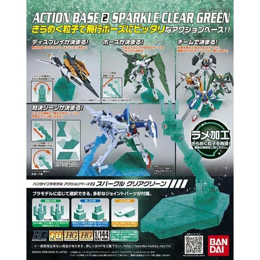 Action Base 2 Sparkle Clear Green - 1/144