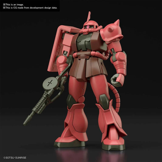 HGUC #234 MS-06S Zaku II Char Custom