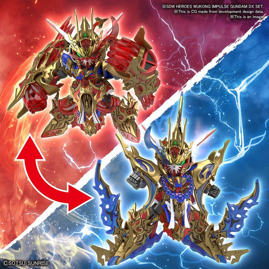 SDW Heroes #9 Wukong Impulse Gundam Deluxe Set