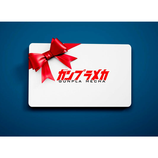 Gunpla Mecha gift card