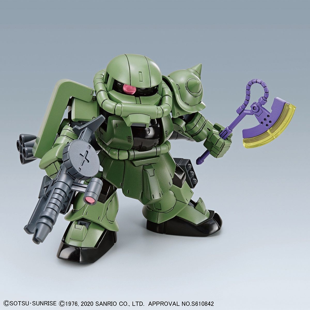 SD Cross Silhouette Hello Kitty/Zaku II – Gunpla Mecha