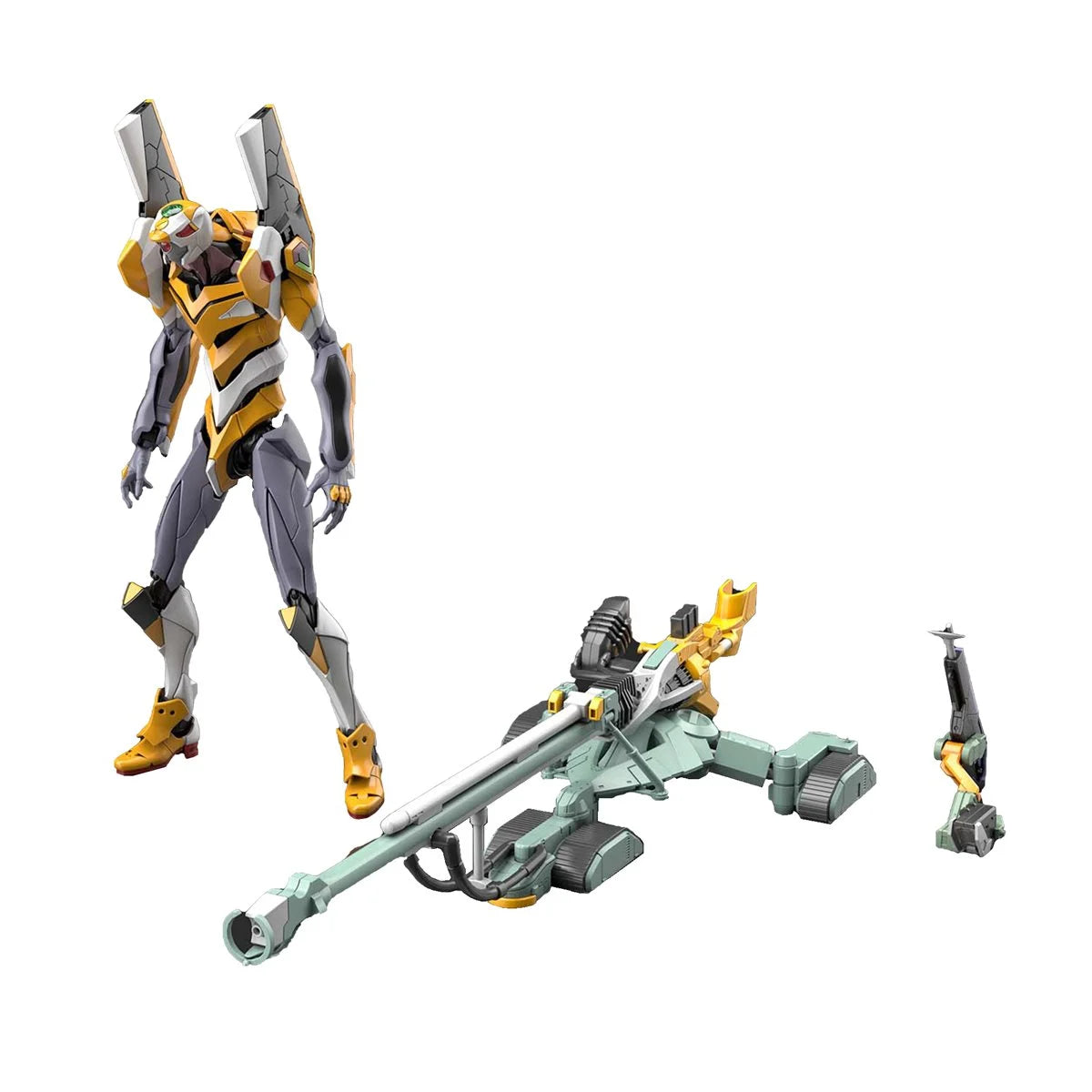 RG Evangelion EVA Unit-00 & DX Positron Cannon Set – Gunpla Mecha