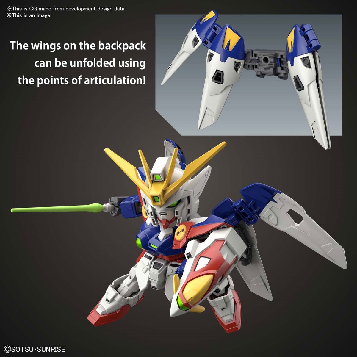 Gundam SD Ex-Standard #18 Gundam Wing Zero